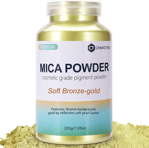 Miniatura 26 de CHANGTIKEJI Polvo de mica – 81 colores – 0.35 oz/botella de pigmento natural en polvo para resina epoxi, fabricación de jabón, fabricación de velas