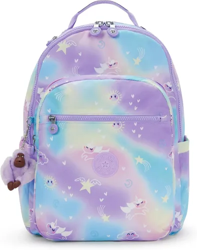 Miniatura 53 de Kipling Mochila para portátil Seoul de 15 pulgadas para mujer, duradera, espaciosa, con correas acolchadas para el hombro, funda protectora