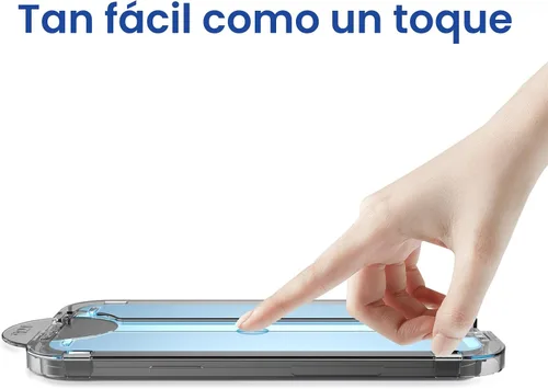 Miniatura 8 de amFilm Protector de Pantalla OneTouch para iPhone 17 Pro 6.3'' + Protector de Lente de Cámara Instalación de Alineación Automática Sin Burbujas
