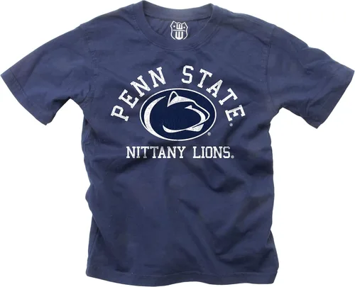 Miniatura 32 de Wes and Willy Camiseta de algodón orgánico de manga corta para niños de la NCAA rutgers scarlet knights rojo