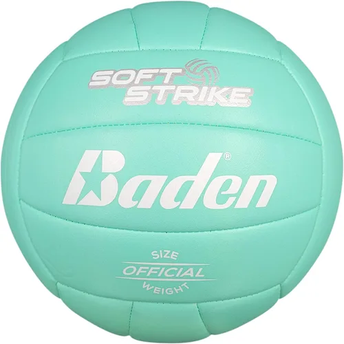 Miniatura 7 de Baden Soft Strike Voleibol Recreativo de Cuero Sintético Amortiguado Interior/Exterior para Principiantes y Jóvenes Tamaño Oficial