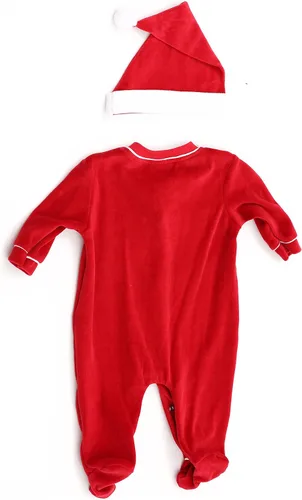 Miniatura 2 de Just Love - Mameluco navideño y gorro de Santa para bebé