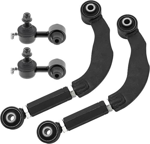 Miniatura 153 de Detroit Axle - Kit de 4 brazos de control delanteros para Ford Mustang 05-10, 2 brazos de control inferiores, 2 puntales 2005 2006 2007 2008 2009