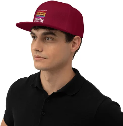 Miniatura 81 de Pride Flag in This House We Believe Science is Real Black Lives Matter Baseball Hats for Men Dad Hat,Black