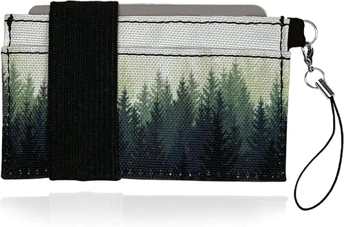 Miniatura 23 de Cartera minimalista fina – Serie Adventure – Lleva tarjetas, efectivo, teléfono, llaves – Se sostiene de forma segura para un fácil acceso – Cartera