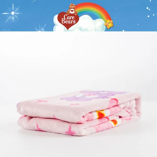 Miniatura 6 de Care Bears Love-A-Lot & Share Bear - Manta para niños, tacto de seda súper suave, 40 x 50 pulgadas, (producto oficial) por Franco