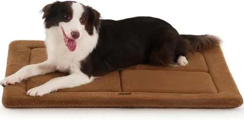Miniatura 15 de Made4Pets Cojín Cama para Jaula de Perros Medianos y Grandes, Lavable y Reversible, Tapete Antideslizante para Perrera para un Sueño Acogedor, Cama