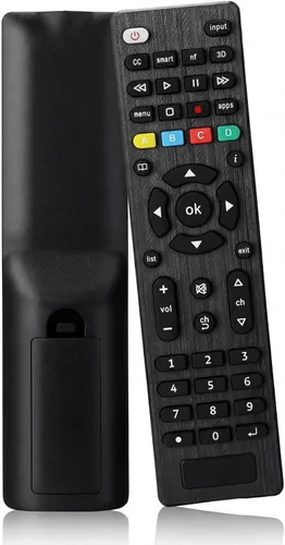 Paquete de 1 control remoto universal de repuesto compatible con todos los Smart TV LED, LCD, HDTV, serie 3D, para motel, hotel, hogar de ancianos