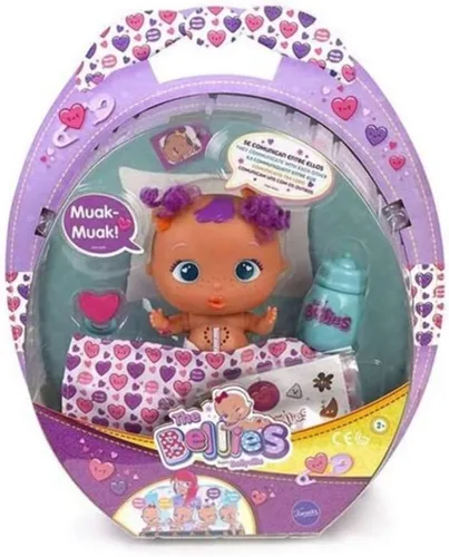Miniatura 3 de FAMOSA The Bellies Muak-Muak 700014564 - Muñeca interactiva para niños y niñas de 3 a 8 años