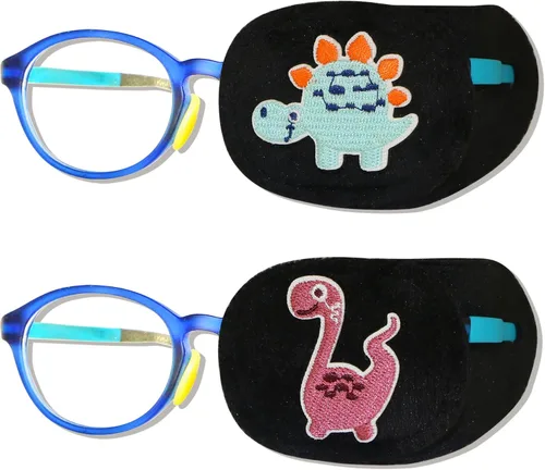 Miniatura 12 de Astropic 2 parches oculares para niños Parche de ojos para niñas para gafas Parches médicos para los ojos para niños con ojo perezoso Parche