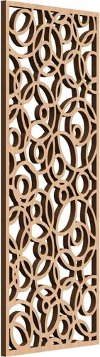 Miniatura 23 de Latrobe Paneles de pared decorativos de madera con calado, 9 3/8 pulgadas de ancho x 24 3/8 pulgadas de alto x 3/8 de alto, roble rojo rojo (Red Oak)
