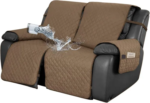Miniatura 45 de Easy-Going Funda impermeable para sillón reclinable de gran tamaño con bolsillo, 1 funda de sofá reversible para sillón reclinable, protector