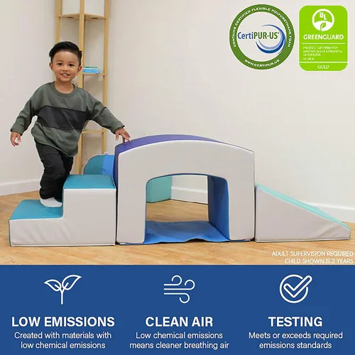 Miniatura 4 de FDP SoftScape Playtime Grow-n-Learn - Escalador de túnel para niños pequeños Contemporáneo
