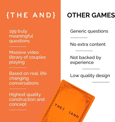 Miniatura 9 de Edición de THE AND Friends - Iniciadores de conversación para amigos para generar historias y profundizar amistades - Juego de cartas para conocerse