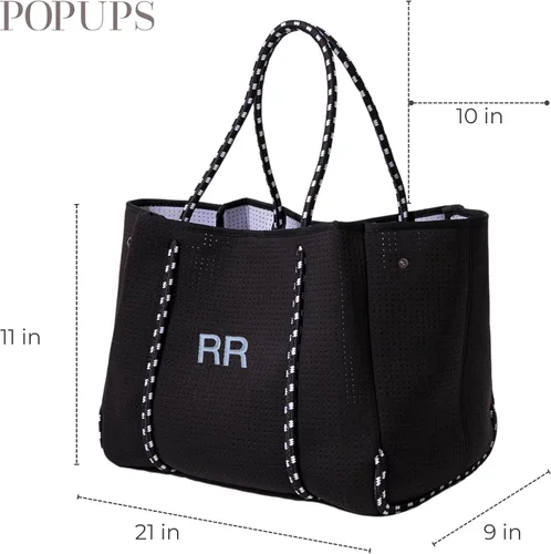 Miniatura 4 de POPUPS XL Personalized Neoprene Tote Bag for Women