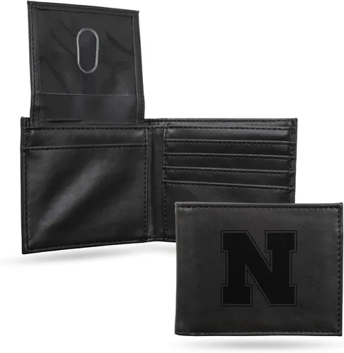 Miniatura 38 de NCAA Rico Industries Cartera Billetera con Grabado Láser Cartera Billetera con Grabado Láser - Diseño Delgado - Gran Regalo