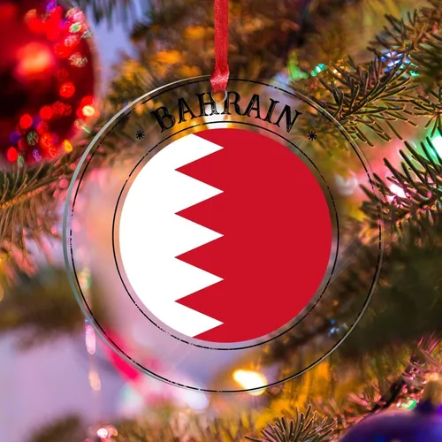 Miniatura 15 de Decoraciones para árbol de Navidad de Bangladesh, adornos de bandera nacional de Bangladesh para árbol de Navidad, regalo de recuerdo de país