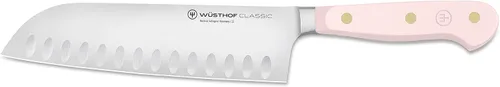 Miniatura 8 de WÜSTHOF Cuchillo Santoku clásico de melocotón coral de 7