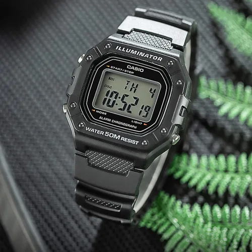 Miniatura 3 de Lijinlan Correa de reloj de repuesto de resina para hombre Casio AE-1000W AE-1200 AE-1300 AEQ-110W AQ-S800W MRW-200H SGW-300H SGW-400H W-216H W-218H