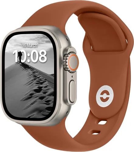Miniatura 27 de ELETTRONEO SB Correa Deportiva para Bandas de Apple Watch Mujeres Ultra 3 2 49mm, Series 11 10 46mm, 9 8 7 45mm 41mm, SE 6 5 4 44mm 40mm, 3 2 1 42mm
