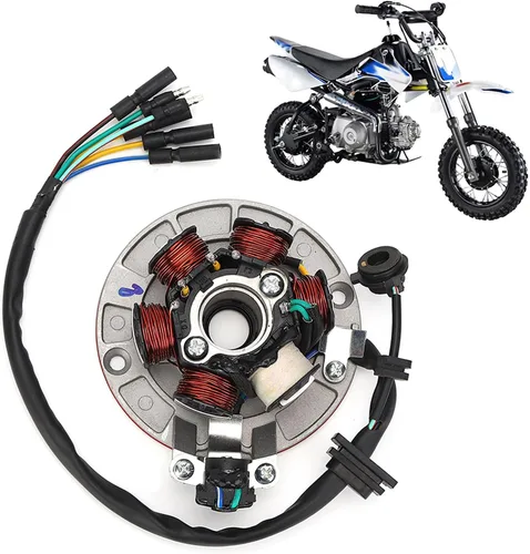 Miniatura 2 de Magneto - Placa de estator para motor YX Kick Start, pieza de repuesto del sistema de encendido, compatible con Pit Pro Trail Dirt Bike