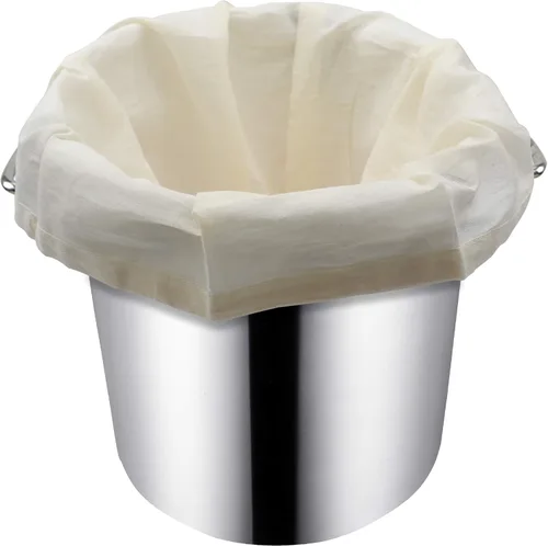 Miniatura 3 de CONIE - Bolsa coladora grande de 16 x 20 pulgadas, se adapta a hervidores de 40 a 50 cuartos de galón para cerveza casera, cerveza, vino, leche