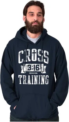 Miniatura 4 de Brisco Brands Cross Training 316 Christian Sudadera con capucha para mujer y hombre