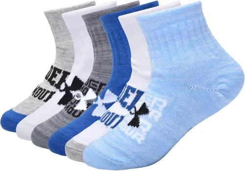 Miniatura 20 de Under Armour Calcetines Quarter para Niña Azul