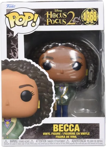 Funko Pop! Disney: Disney Hocus Pocus 2- Becca con accesorios - Figura de vinilo coleccionable - Idea de regalo - Productos oficiales - para niños y