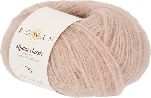 Miniatura 2 de Rowan Alpaca Classic - Ovillo de lana de 131 yardas, 0.88 oz (114 - Golden Girl)