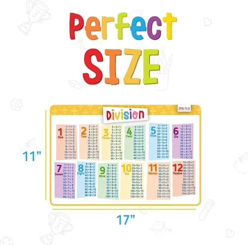 Miniatura 4 de merka Manteles individuales para niños, manteles individuales infantiles para mesa de comedor, manteles individuales educativos para niños, suma