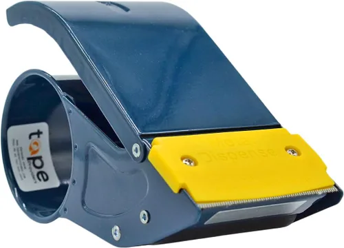 Miniatura 5 de WOD Excell ET-266 Dispensador de cinta de fleje de filamento de marco de metal resistente, se adapta a 2 pulgadas de ancho, azul