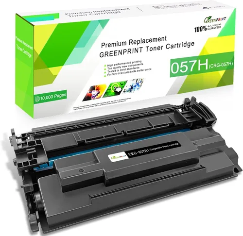 GREENPRINT 057H (057) Cartucho de tóner compatible de alta capacidad 10000 páginas para Canon LBP236dw MF445dw LBP226dw MF455dw MF449dw MF448dw