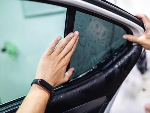 Miniatura 4 de Rvinyl Kit de tinte de ventana compatible con Honda Civic 2006-2011 Coupé - Negro 35% - Película de una sola capa sin burbujas - Kit completo