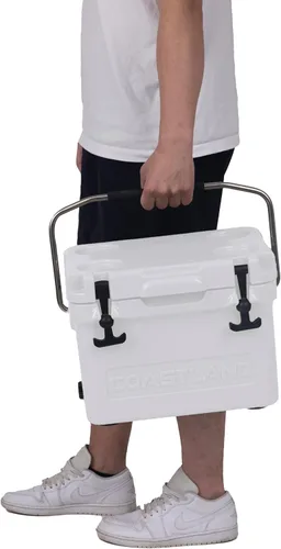 Miniatura 11 de Coastland Bay Series Cooler Premium - Enfriador rotomoldeado aislado para uso diario, pequeño baúl de hielo para espacios reducidos