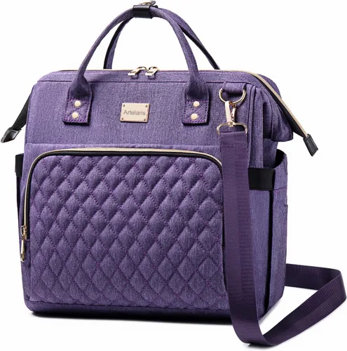 Miniatura 8 de Artelaris Bolsa de almuerzo aislada para mujeres y hombres, lonchera grande reutilizable, bolsas tipo tote refrigeradoras a prueba de fugas