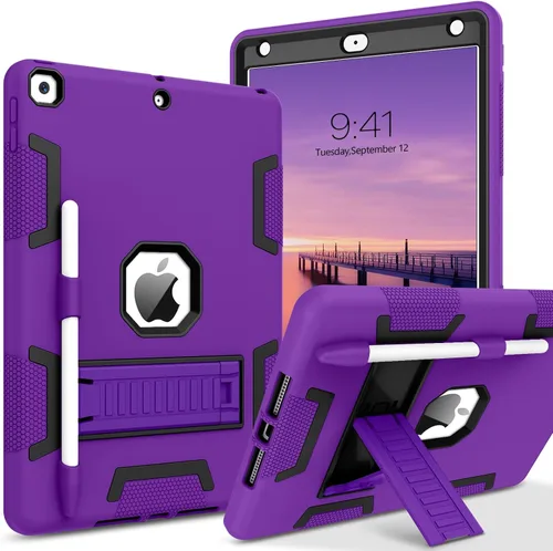 Miniatura 14 de BENTOBEN Funda para iPad de 9ª generación, funda para iPad de 8ª generación, funda para iPad de 7ª generación, iPad 10.2 2021/2020/2019, funda