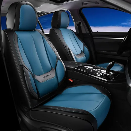 Miniatura 36 de Coverado Juego completo de fundas de asiento de automóvil, fundas de asiento para automóviles, fundas de asiento de coche beige para asientos