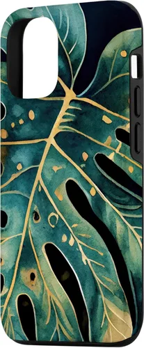 Miniatura 2 de Funda para iPhone 16 Philodendron Monstera Leaf Floral Boho Follaje Flower Plant Case