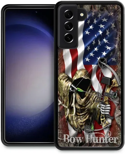 Miniatura 46 de DJSOK Funda compatible con Samsung Galaxy S22 Ultra, diseño con patrón de parachoques trasero, esquinas reforzadas antiarañazos, caver de TPU suave
