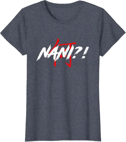 Miniatura 61 de Nani Meme Anime Japanese Camiseta, Negro, S