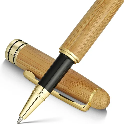 Miniatura 11 de BEILUNER Juego de Escritura de Bolígrafo de Madera Personalizado de Lujo, Palisandro - Elegante y Bonito Juego de Bolígrafos de Regalo para Firma