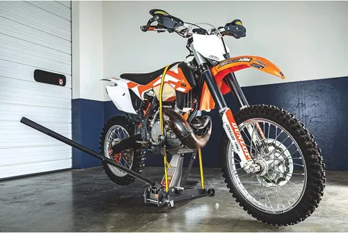 Miniatura 4 de Powerbuilt gato de garaje triple de 1360 kg, resistente para vehículos, camiones, automóviles, motocicletas, gato de transmisión, capacidad de 1.5