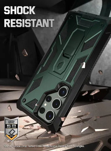 Miniatura 5 de Poetic Spartan - Funda para Samsung Galaxy S23 Ultra 5G de 6.8 pulgadas, protector de pantalla integrado funciona con identificación de huellas