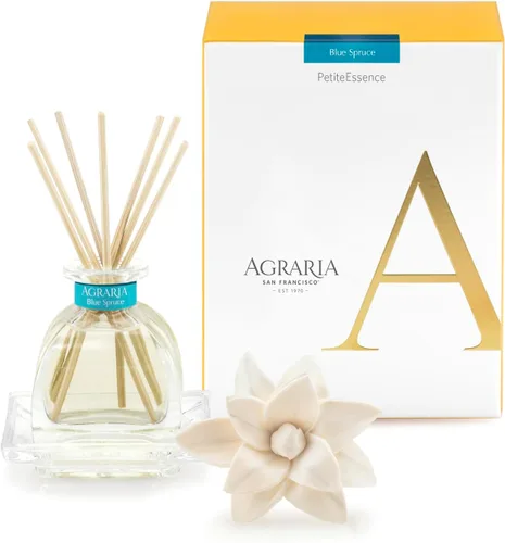 Miniatura 21 de AGRARIA Set de Difusor de Aroma de Flores y Varillas AirEssence, Juego de Fragancia Botánica de Flores Sola Hecho a Mano, Juego de Difusor de Aceite