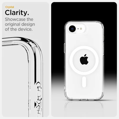 Miniatura 430 de Spigen Funda para iPhone 13 Mini, ultra híbrida MagFit [antiamarilleo] [compatible con Magsafe] - Transparente