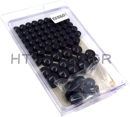 Miniatura 4 de MT247-003-BK Tapas Superiores de Pernos Negros Compatibles con Harley Davidson Dyna Glide Twin Cam 1991-2012