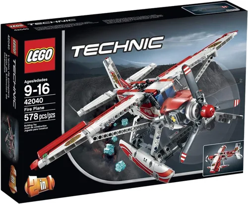 Miniatura 5 de Juguete LEGO de la serie Technic, hidroavión.