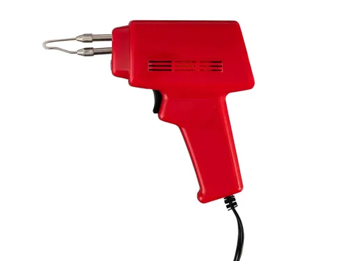 Monoprice Pistola de soldadura eléctrica de 100 vatios, pistola de soldadura con doble aislamiento, empuñadura de pistola ligera y equilibrada