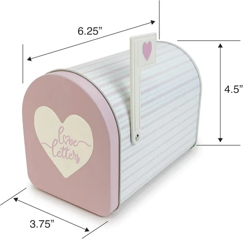 Miniatura 2 de Designstyles Willow&Riley Buzón para regalos, mini buzón para recuerdos de fiesta, suministros de premios para el aula, caja de amor para regalos